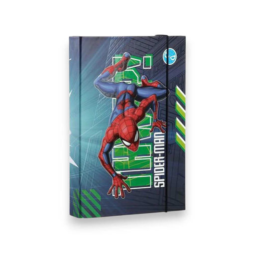 Picture of A4 ELASTIC BOX FILE 4CM SPIDER-MAN